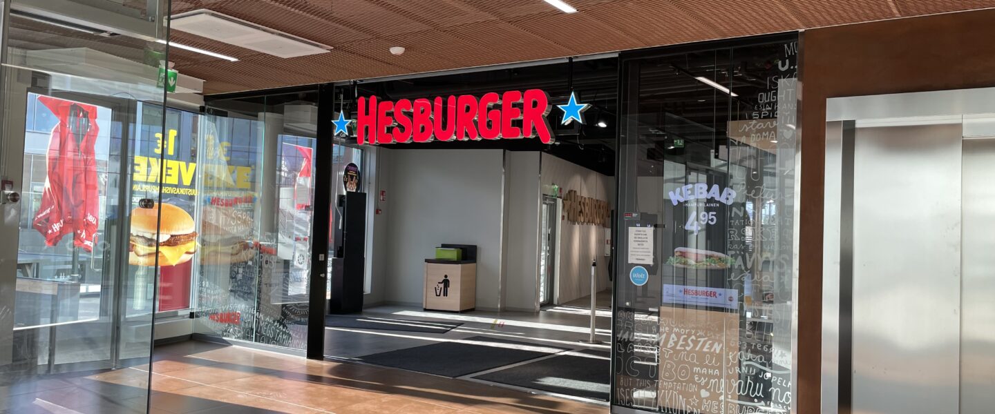 フィンランドのおすすめハンバーガーショップ　HESBURGER　行ってみたよ