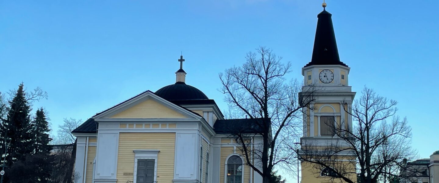 タンペレの気になる教会　Tampereen vanha kirkko　行ってみたよ